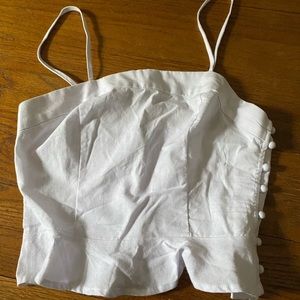 Off white tank top